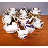 COALPORT A TWELVE PIECE MATCHED TEA SERVICE