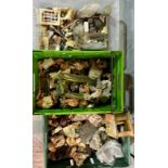 A LARGE GROUP OF ROCK AND MINERAL SPECIMENS AND SAMPLES, (QTY)