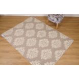 TWO WOOL MIX RUGS (3)