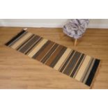TWO WOOL MIX RUGS (3)