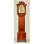 A GEORGE III MAHOGANY LONGCASE CLOCK