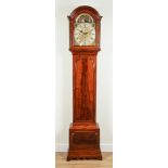 A FINE AND RARE GEORGE III MAHOGANY MUSICAL AND AUTOMATON LONGCASE CLOCK