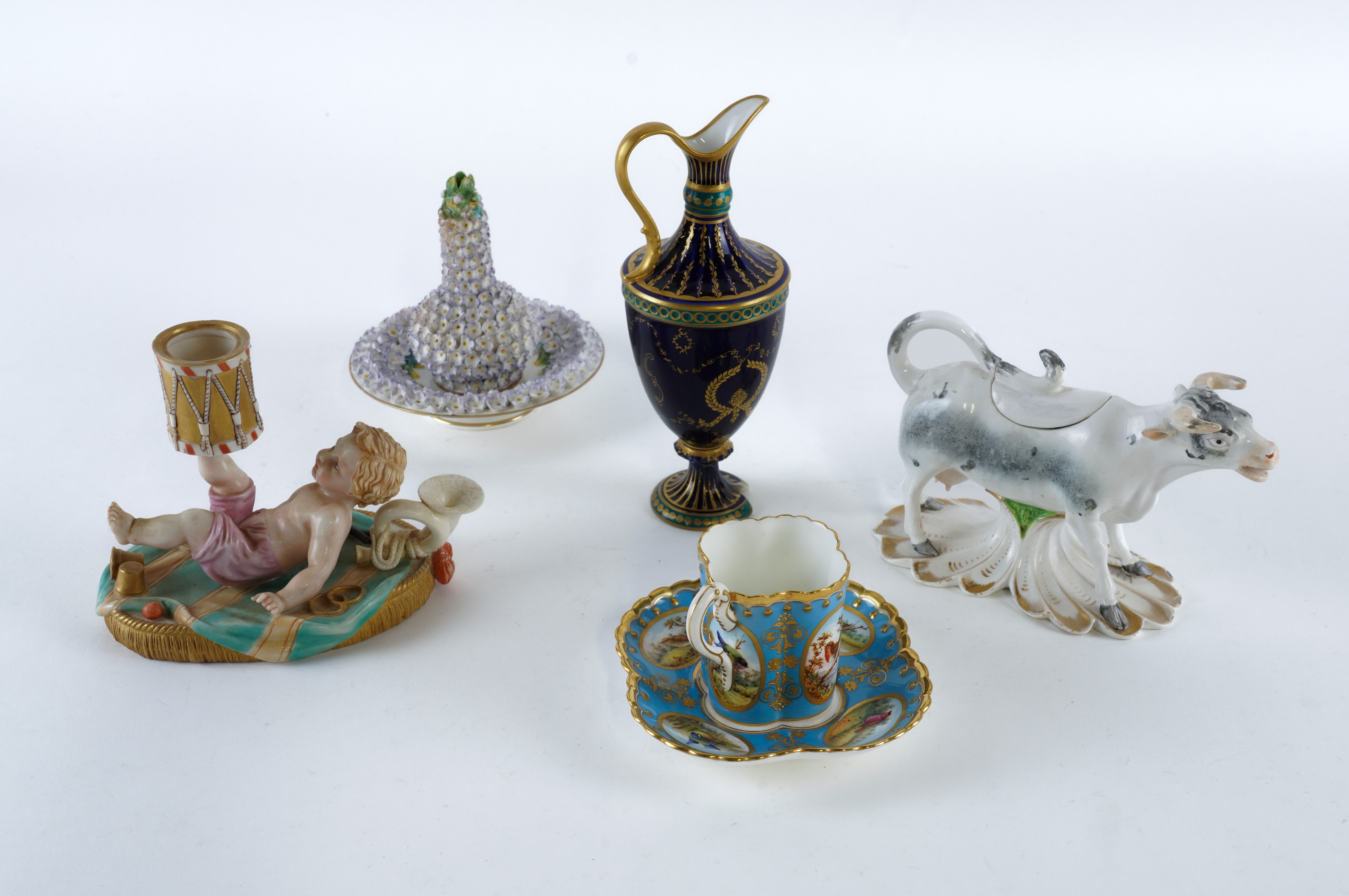 A GROUP OF ENGLISH PORCELAIN - Image 9 of 9