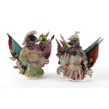 A PAIR OF MEISSEN TORSO'S FROM THE KONIGLICHE HOF-CONDITOREI ( ROYAL COURT PANTRY)