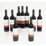 NINE BOTTLES OF RIBERA DEL DUERO TEMPRANILLO RESERVA (9)