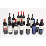 SEVENTEEN BOTTLES OF MIXED RED WINE INCLUDING LA TORRE SHIRAZ, SOLAR VIEJO RIOJA AND OTHERS (17)