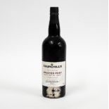 A BOTTLE OF CHURCHILL'S CRUSTED PORT 1987