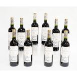 TEN BOTTLES OF HEREDEROS DEL MARQUES DE RISCAL RIOJA RESERVA 2011 (10)