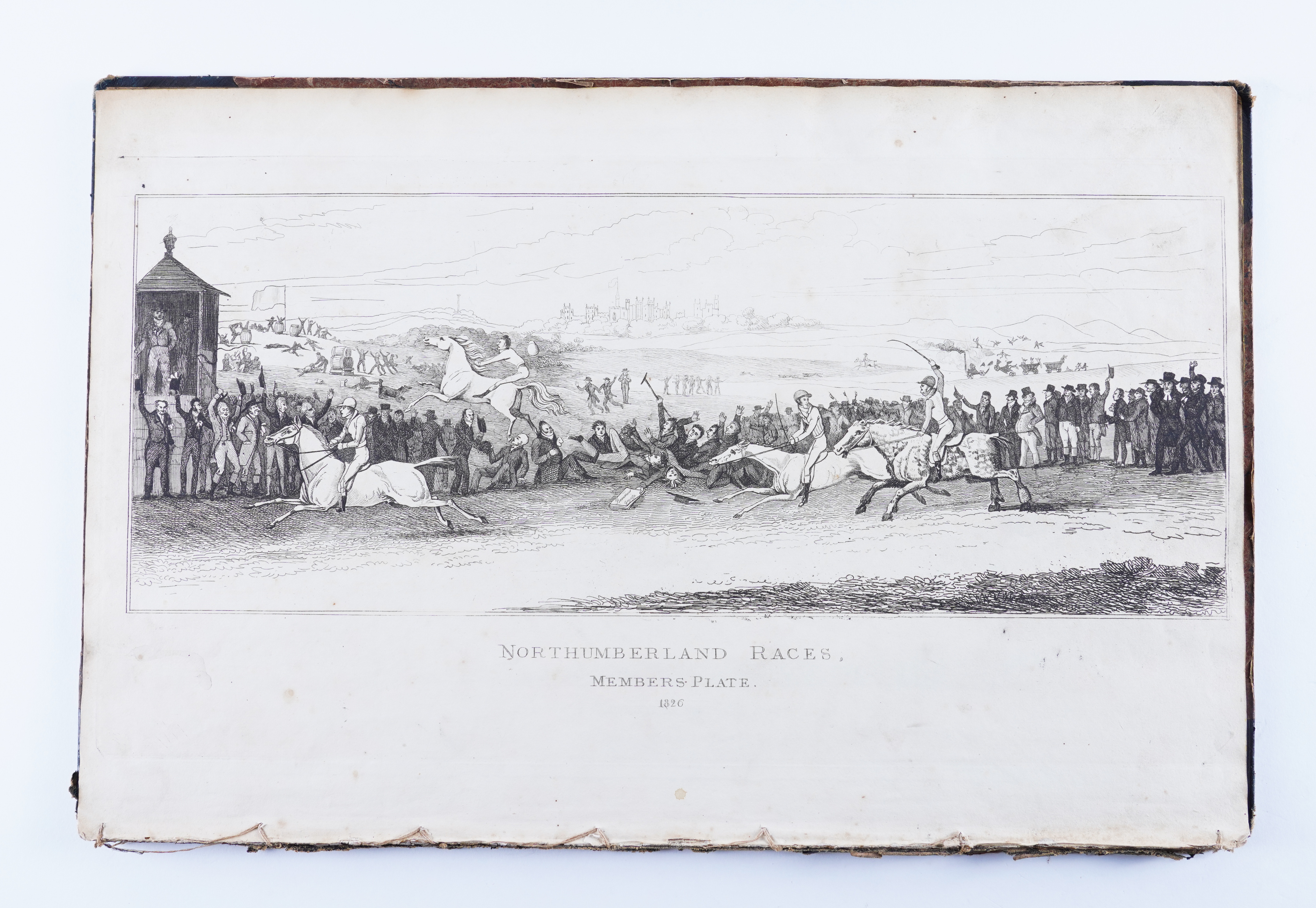 ALBUM, satirical, relating to the Northumberland Election of 1826, oblong 4to (290 x 455mm),... - Image 2 of 9