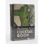 CRADDOCK, Harry (1876-1963). The Savoy Cocktail Book, London, 1930, 8vo, coloured...