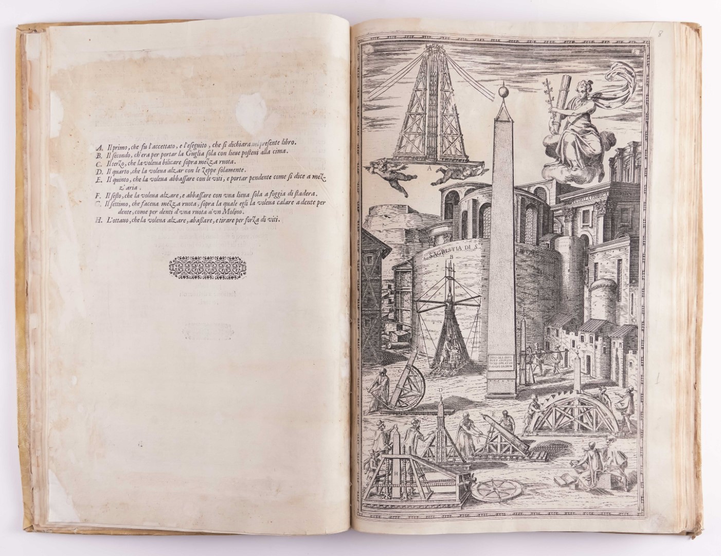 FONTANA, Domenico (1543-1607). Della Transportatione dell' Obelisco Vaticano, Rome, 1590,... - Image 2 of 18