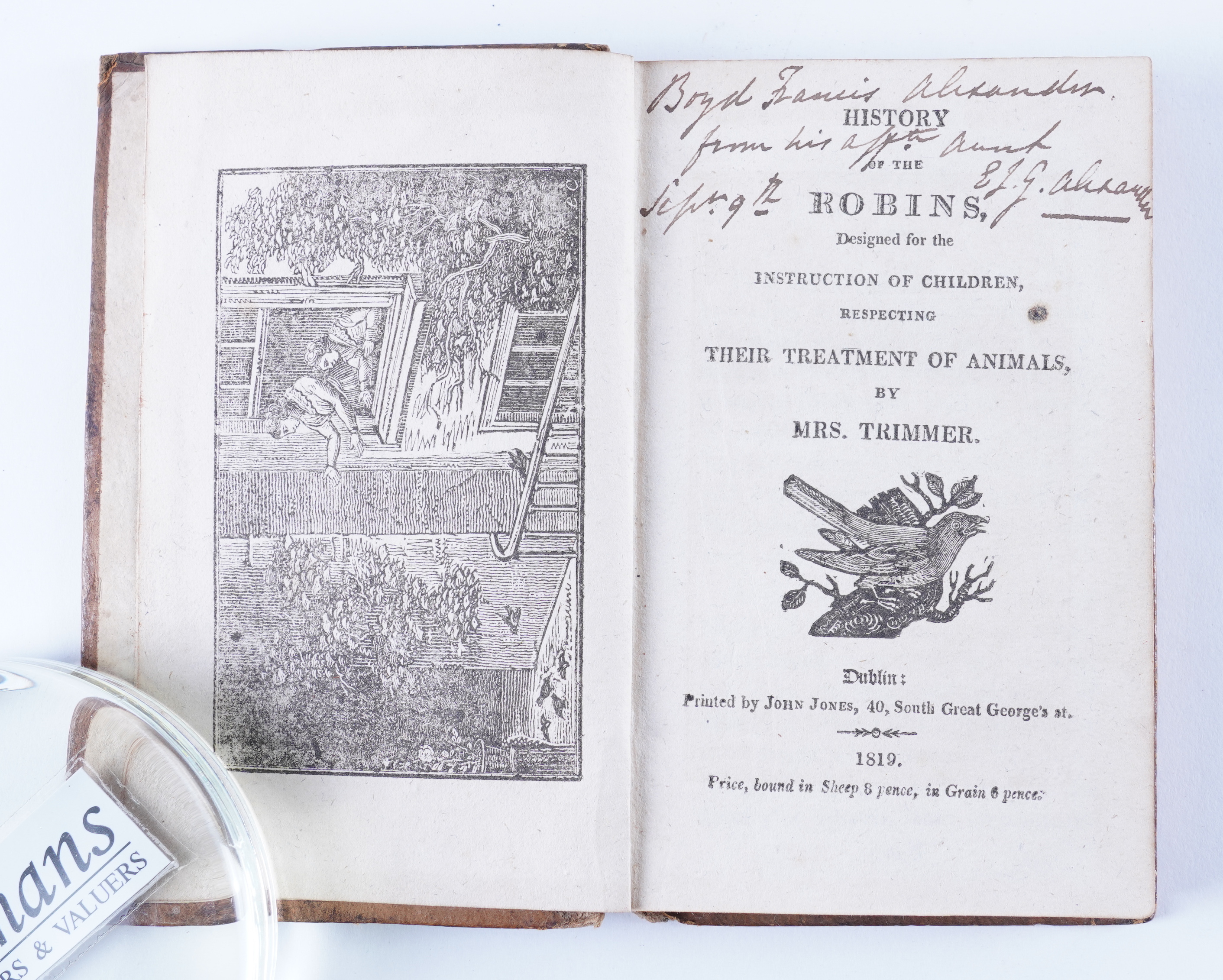 TRIMMER, Sarah (1741-1810). History of the Robins, Designed for the Instruction of Children... - Image 2 of 6
