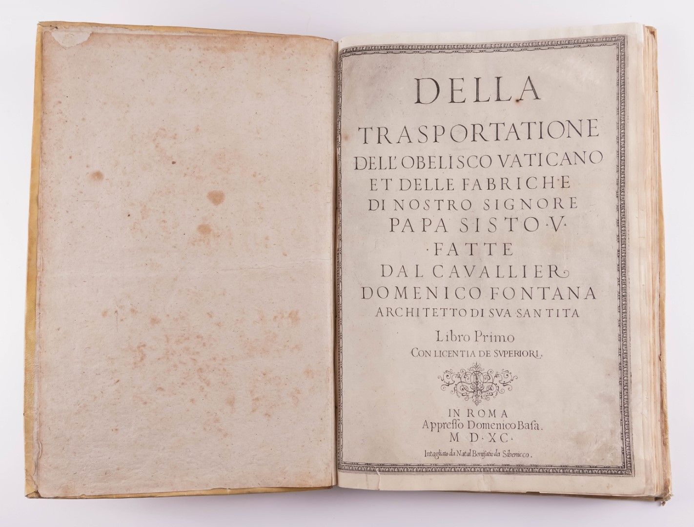 FONTANA, Domenico (1543-1607). Della Transportatione dell' Obelisco Vaticano, Rome, 1590,... - Image 18 of 18