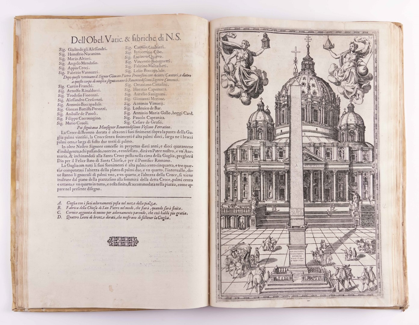 FONTANA, Domenico (1543-1607). Della Transportatione dell' Obelisco Vaticano, Rome, 1590,... - Image 7 of 18