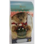 A 2007 limited edition Harrods Mohair Benjamin teddy bear in box with certificate No 595/620.