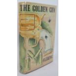 The Man With The Golden Gun by Ian Fleming, 1st edition 1965 with dust jacket, unclipped.