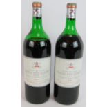 2 magnums of Chateau Pape Clement Graves 1978 red Bordeaux 150cl. (2). Condition report: Both levels