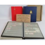 An album of George VI Coronation stamps of The British Empire, mint Coronation Regalia stamps and