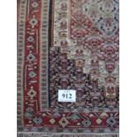 A Qashqai Kelim rug, 1.50x1.20. Condition report: Very fine work and in excellent condition and good
