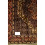 A Bijar rug. 160 x 125. Condition report: Good clean condition.