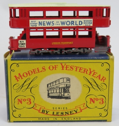 Three late 1950s Lesney models of Yesteryear in boxes, No 9 The Fowler Big Lion Showman's Engine, No - Image 4 of 4