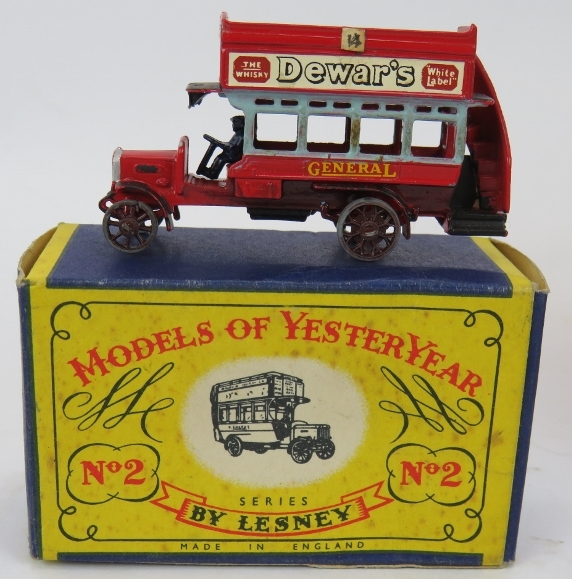 Three late 1950s Lesney models of Yesteryear in boxes, No 9 The Fowler Big Lion Showman's Engine, No - Image 2 of 4
