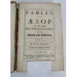 Fables of Aesop and other Eminent Mythologists Part 1 by Sir Roger L'Estrange fourth edition,
