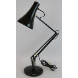 A mid century black Anglepoise lamp model 90. Condition report: Untested. Scratches to shade.