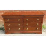 A good quality Period style 'Louis Phillipe' cherrywood sideboard by "The Grange Furniture Co." hou