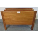 A mid-century teak magazine rack by G Plan. Condition report: Some minor marks, nothing detrimental.