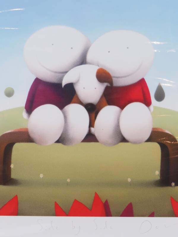 Doug Hyde (b.1972) - 'Side by Side', limited edition colour print on giclée paper, number 301/395, - Image 2 of 6