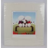 Doug Hyde (b.1972) - 'Side by Side', limited edition colour print on giclée paper, number 301/395,