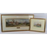 Will Anderson (act.1880-1895) - 'Near Maidstone', watercolour, signed, inscribed to mount, label
