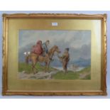 Hablot Knight Brown (Phiz) (1815-1882) - 'The Top of the Mornin to ye', watercolour, signed with