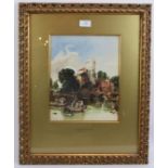 Clarkson Stanfield RA (1793-1867) - 'On the Yare, Norfolk', watercolour, signed, inscribed to mount,