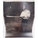 Seven Opus sepia promotional poster photographs of Sachin Tendulka (unsigned) each 90cm x 58cm