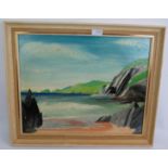 J. Dowd (20th century) - Four various oil paintings, three framed. Condition report: No major