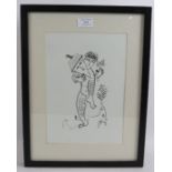 Marc Chagall (1887 - 1985) - 'Harlequin', original 1979 stone lithograph, unsigned edition of