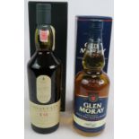 One bottle of Lagavulin single Islay malt whisky 16 year old, 70cl 43% vol. With box, and one bottle