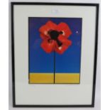 David Fairman (1982) - 'Poppy', pencil signed original C-Type print, signed, dated, titled, 33cm x