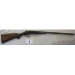 12 bore side by side (foreign), non- ejector, double trigger, serial number: 2070, (Important: U.K