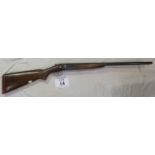 Winchester model 24, 12 bore, side by side, box-lock (rounded), non-ejector, serial no: 55401, (