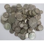 A collection of British silver coinage from Queen Victoria to George VI, all pre 1947. Gross
