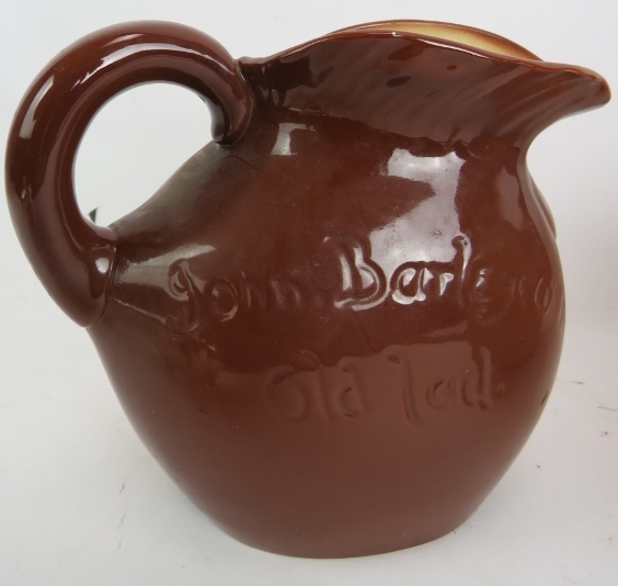 A Royal Doulton large character jug "John Barleycorn", a 19th century stoneware harvest jug with - Image 8 of 10