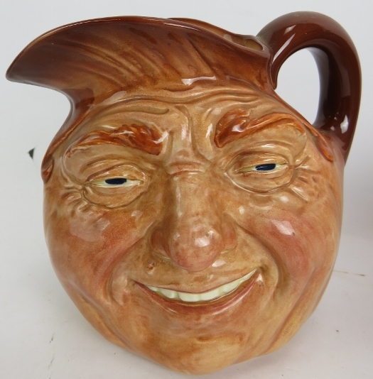 A Royal Doulton large character jug "John Barleycorn", a 19th century stoneware harvest jug with - Image 7 of 10
