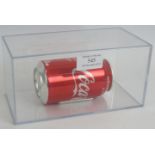 Damien Hirst (British, b.1965) - a hand-signed Coca Cola can, displayed in a Perspex case. Condition