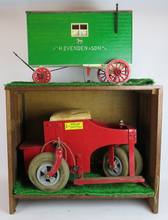 A live steam scale model of an Allchin steam showman's traction engine made by H. A. Brown, Cropston - Image 10 of 10