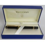 A 1980s Waterman fountain pen, Le Man 100, brand new old stock, original presentation case,