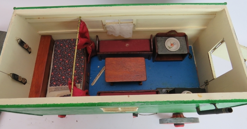 A live steam scale model of an Allchin steam showman's traction engine made by H. A. Brown, Cropston - Image 8 of 10