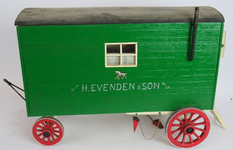 A live steam scale model of an Allchin steam showman's traction engine made by H. A. Brown, Cropston - Image 7 of 10